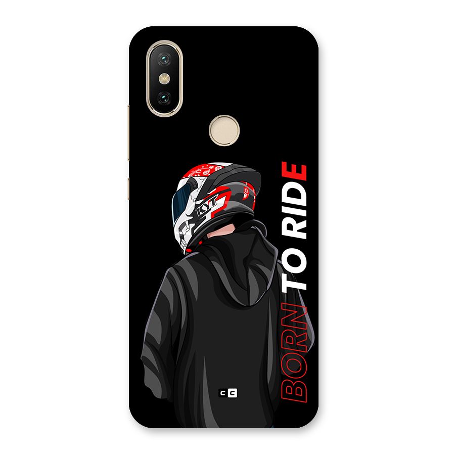 Born To Ride Back Case for Mi A2