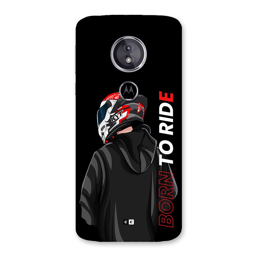 Born To Ride Back Case for Moto E5