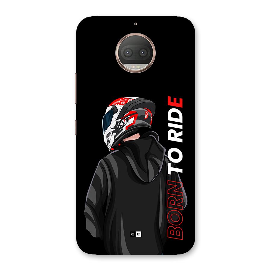 Born To Ride Back Case for Moto G5s Plus