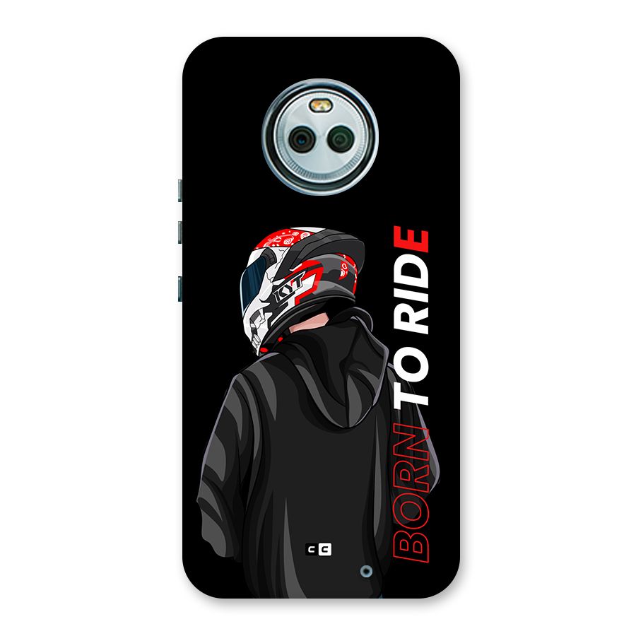 Born To Ride Back Case for Moto X4