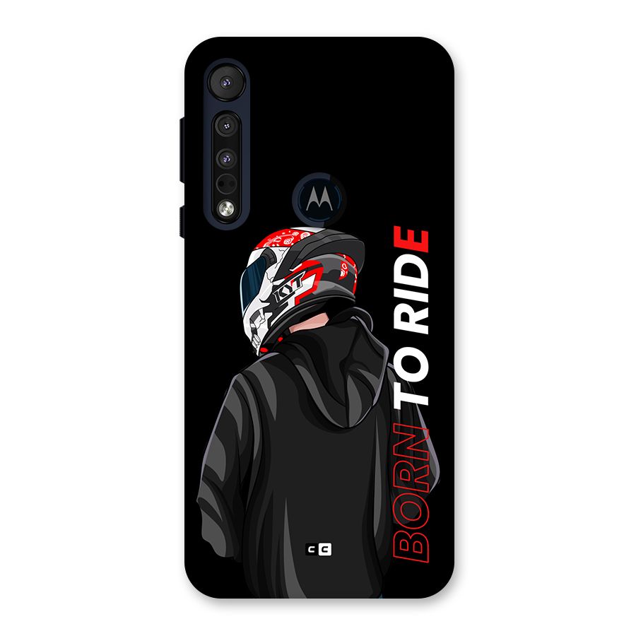 Born To Ride Back Case for Motorola One Macro