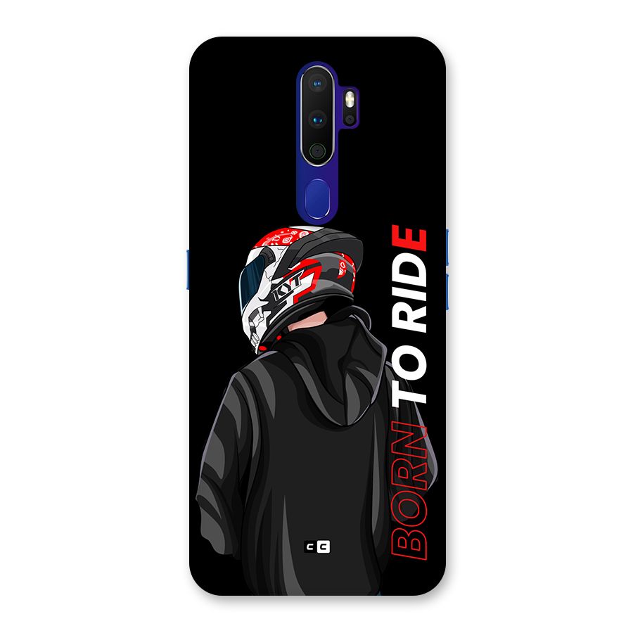 Born To Ride Back Case for Oppo A9 (2020)