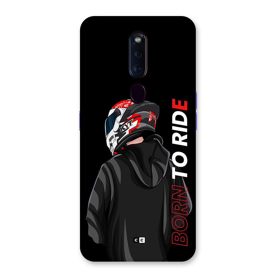 Born To Ride Back Case for Oppo F11 Pro