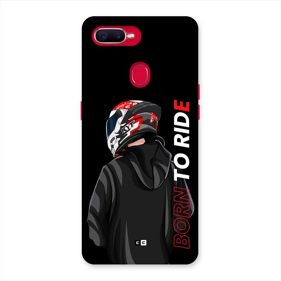Born To Ride Back Case for Oppo F9 Pro