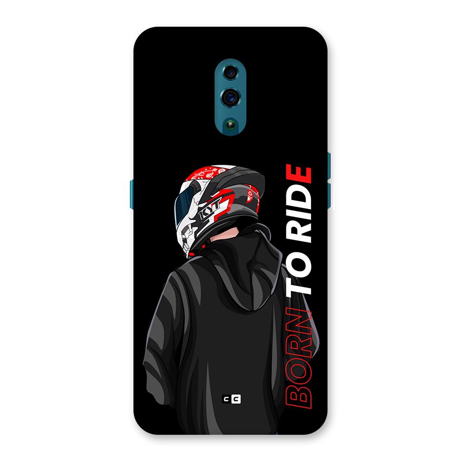 Born To Ride Back Case for Oppo Reno