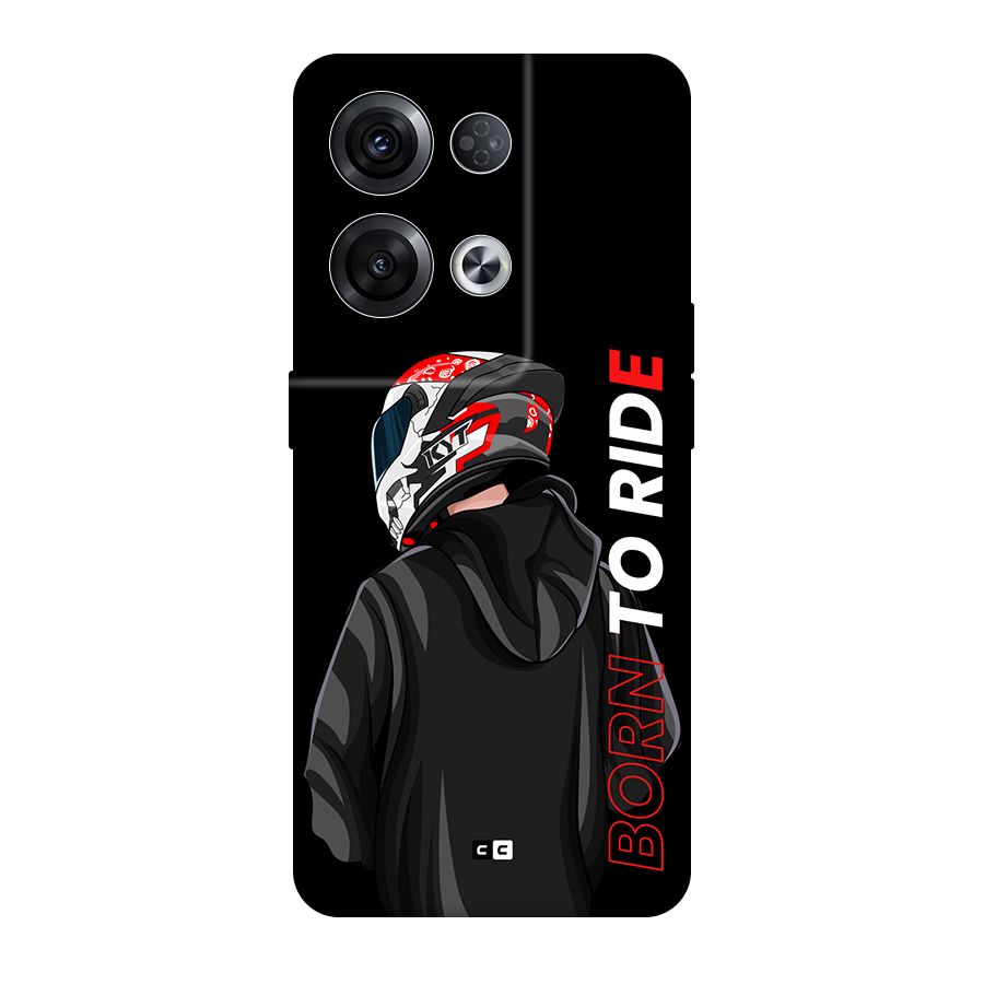Born To Ride Back Case for Oppo Reno8 Pro 5G