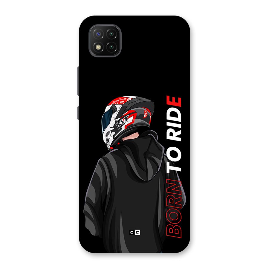 Born To Ride Back Case for Poco C3