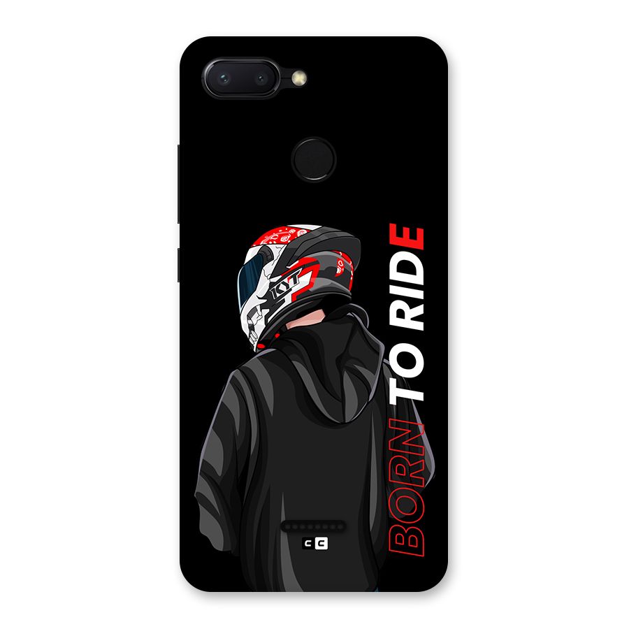 Born To Ride Back Case for Redmi 6