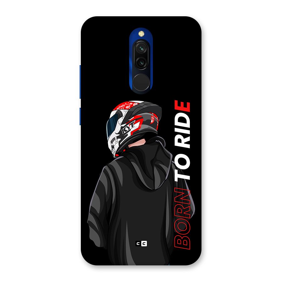 Born To Ride Back Case for Redmi 8