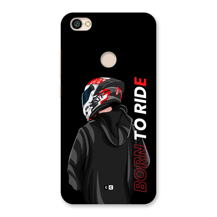 Born To Ride Back Case for Redmi Y1 2017