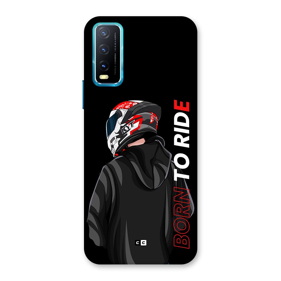 Born To Ride Back Case for Vivo Y20A