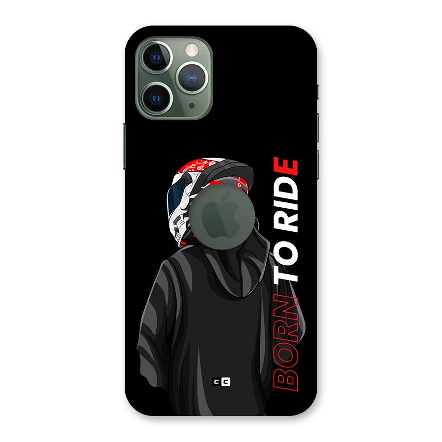 Born To Ride Back Case for iPhone 11 Pro Logo Cut