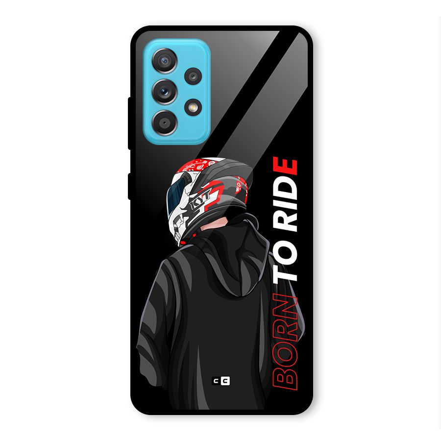 Born To Ride Glass Back Case for Galaxy A52s 5G