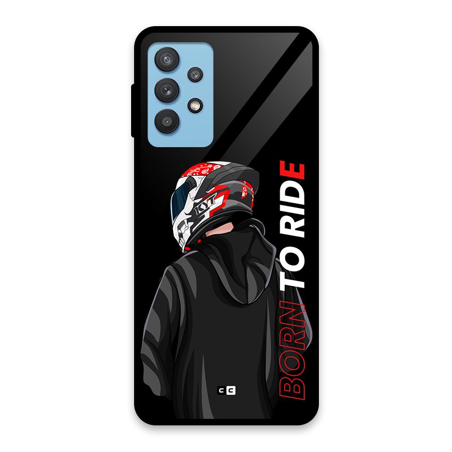 Born To Ride Glass Back Case for Galaxy M32 5G