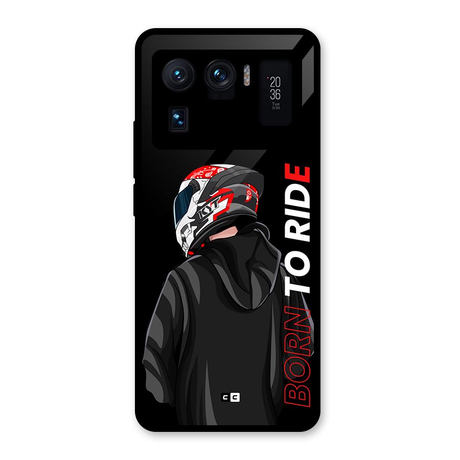 Born To Ride Glass Back Case for Mi 11 Ultra