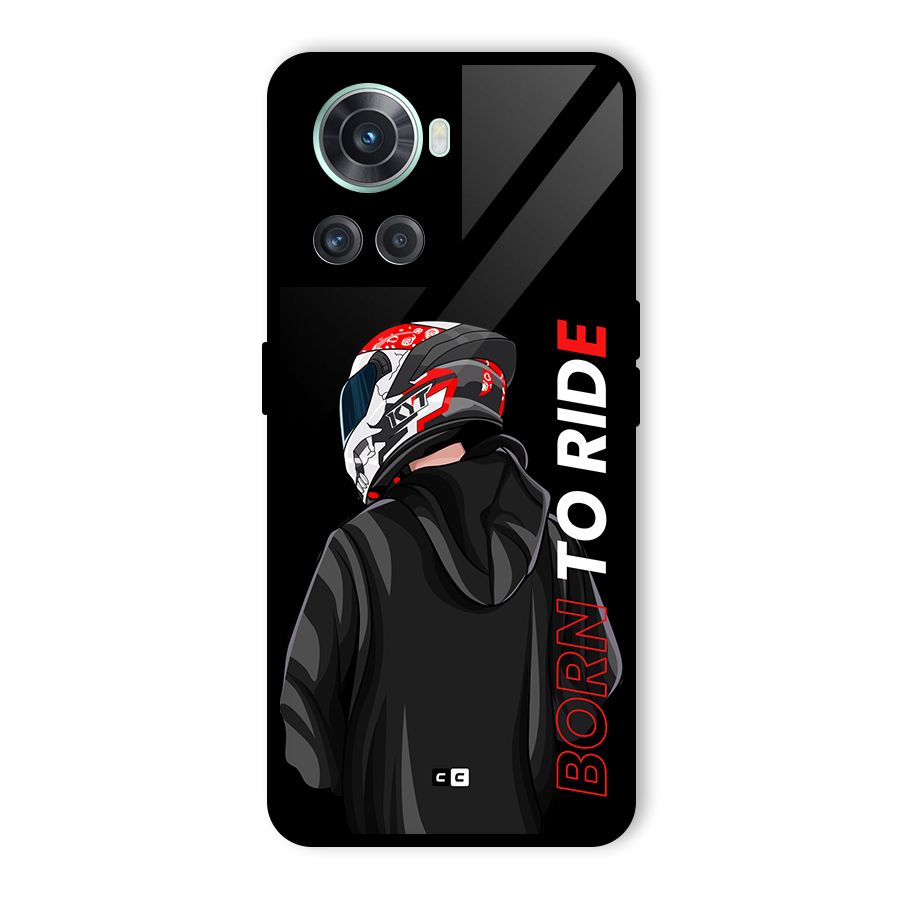 Born To Ride Glass Back Case for OnePlus 10R