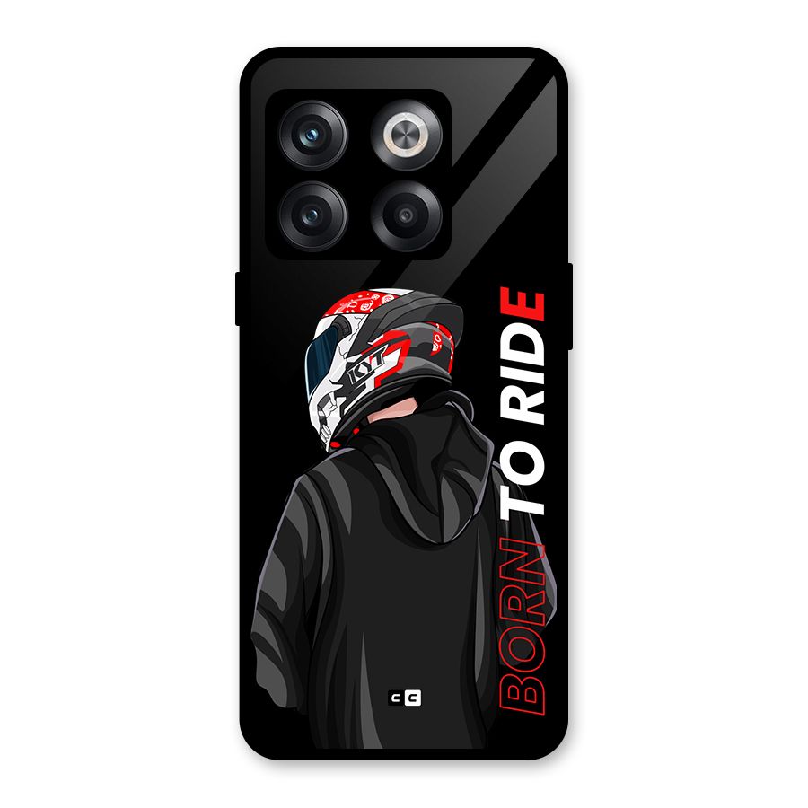 Born To Ride Glass Back Case for OnePlus 10T