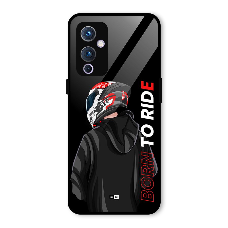 Born To Ride Glass Back Case for OnePlus 9
