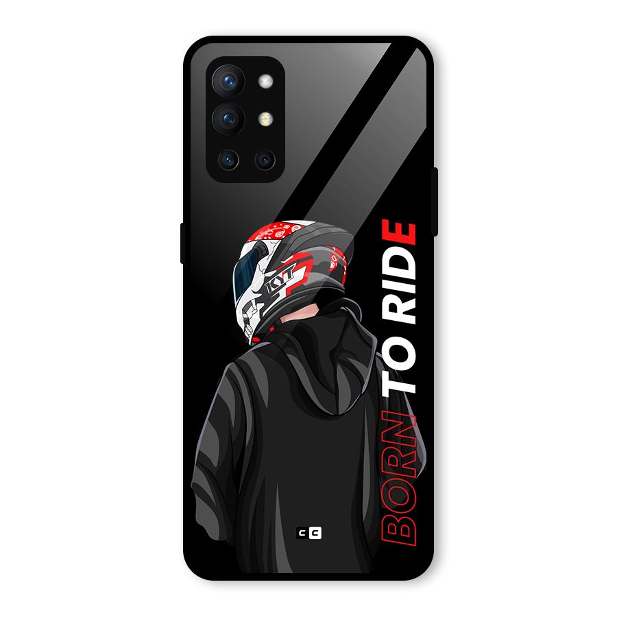 Born To Ride Glass Back Case for OnePlus 9R