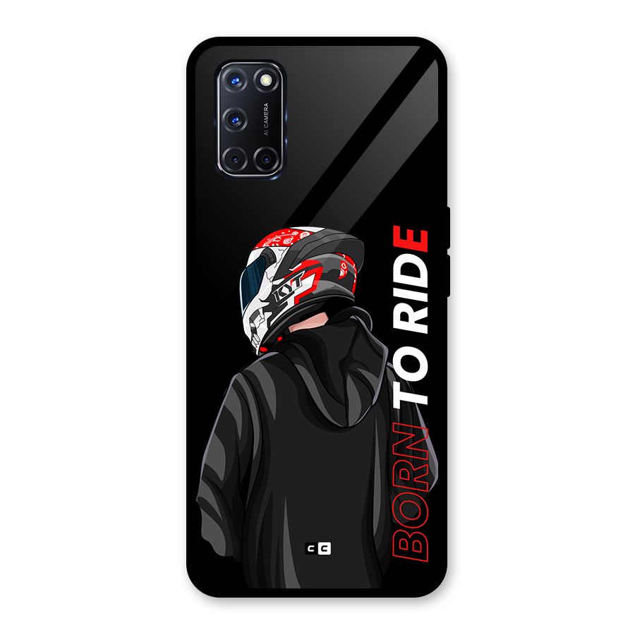 Born To Ride Glass Back Case for Oppo A52