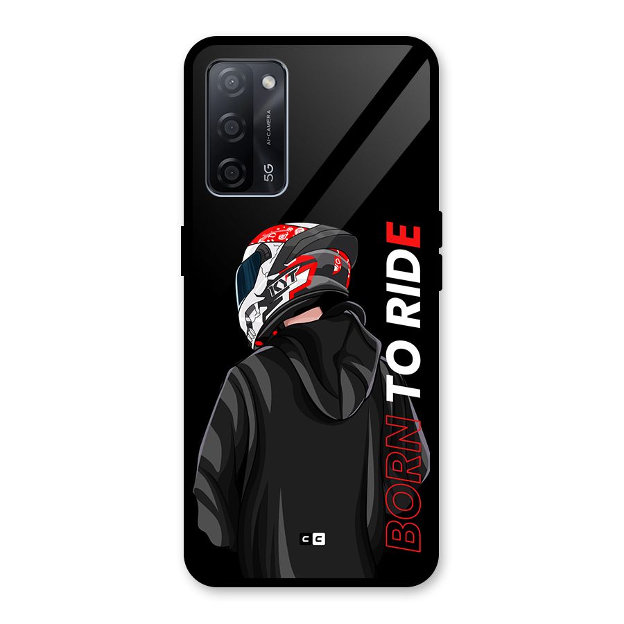 Born To Ride Glass Back Case for Oppo A53s 5G