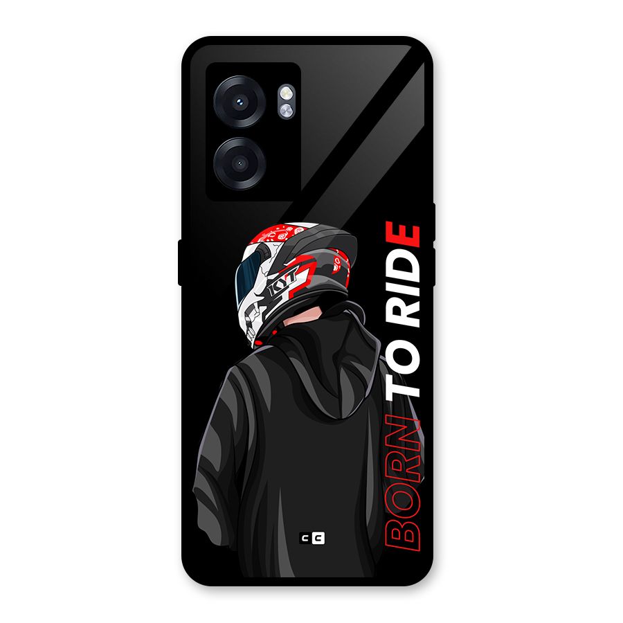 Born To Ride Glass Back Case for Oppo K10 (5G)