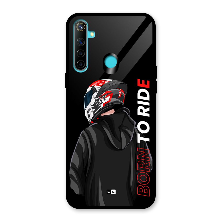 Born To Ride Glass Back Case for Realme 5i