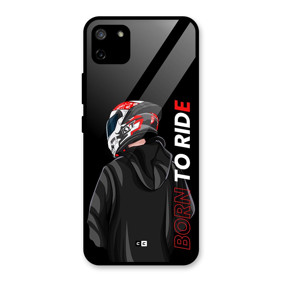 Born To Ride Glass Back Case for Realme C11