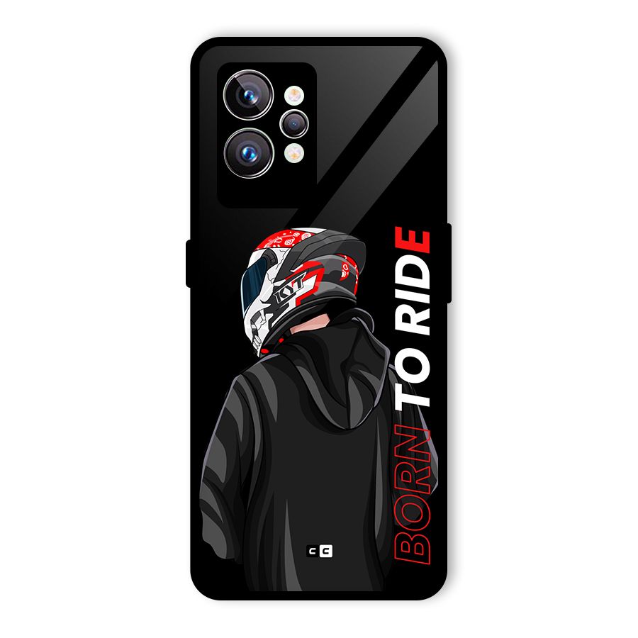 Born To Ride Glass Back Case for Realme GT2 Pro
