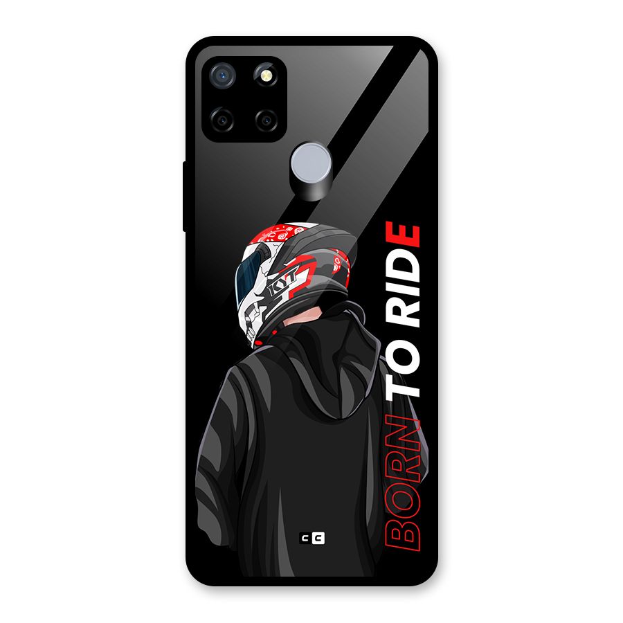 Born To Ride Glass Back Case for Realme Narzo 20