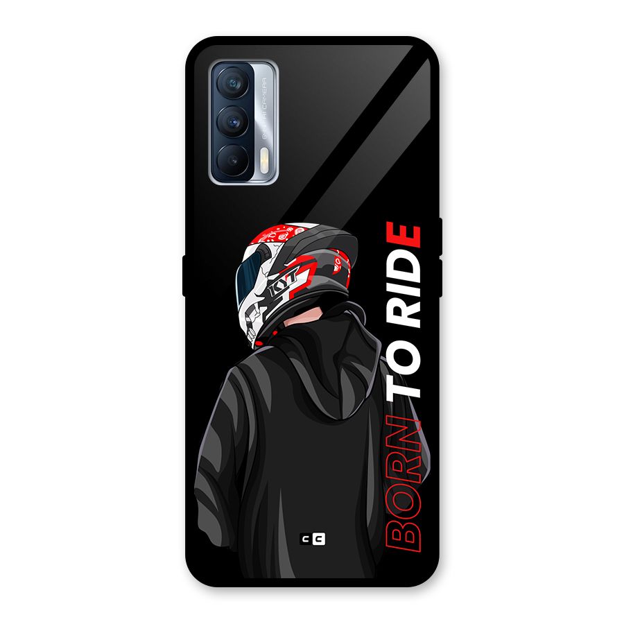 Born To Ride Glass Back Case for Realme X7