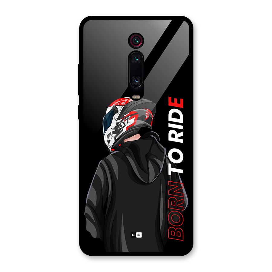 Born To Ride Glass Back Case for Redmi K20 Pro
