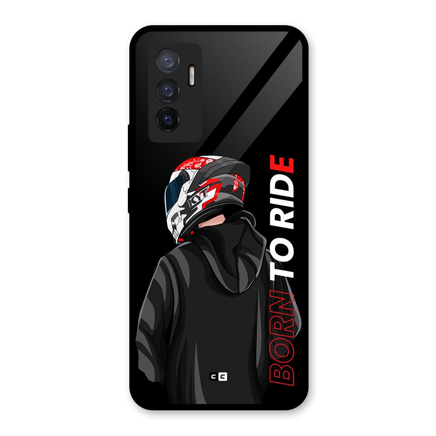 Born To Ride Glass Back Case for Vivo V23e