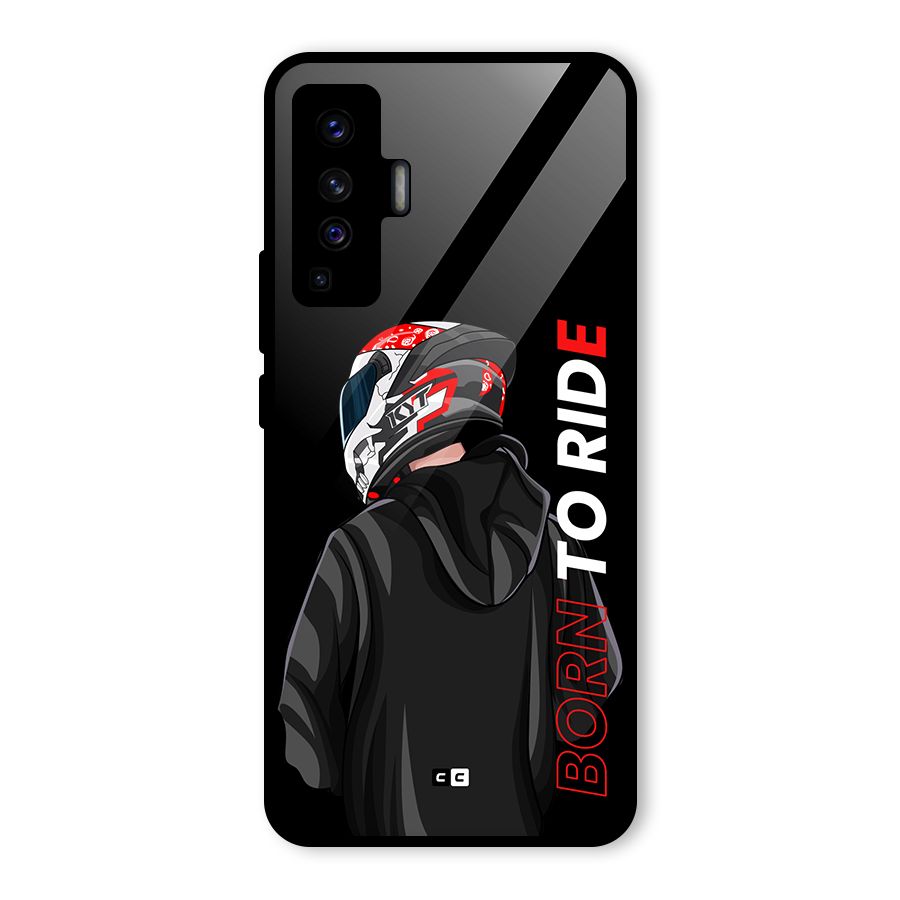 Born To Ride Glass Back Case for Vivo X50