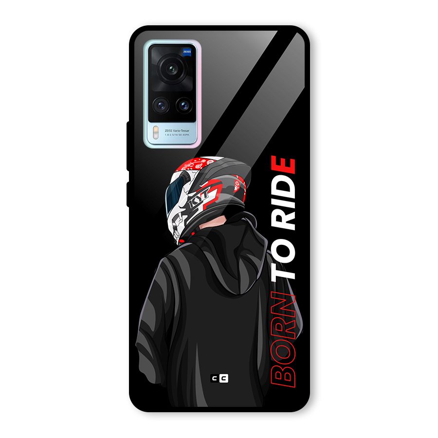 Born To Ride Glass Back Case for Vivo X60