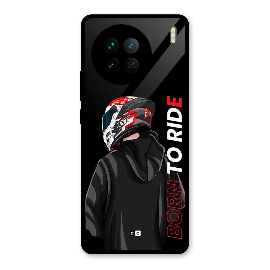 Born To Ride Glass Back Case for Vivo X90