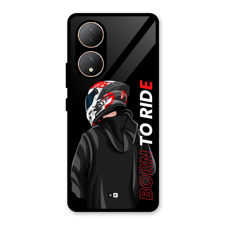 Born To Ride Glass Back Case for Vivo Y100