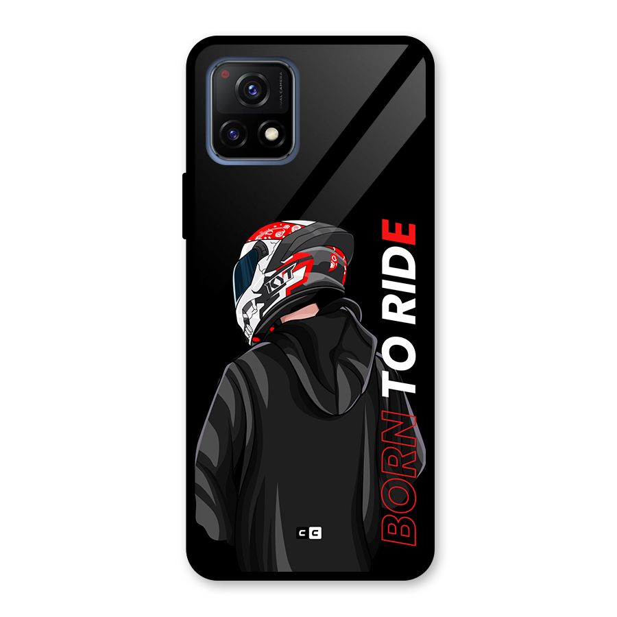 Born To Ride Glass Back Case for Vivo Y72 5G