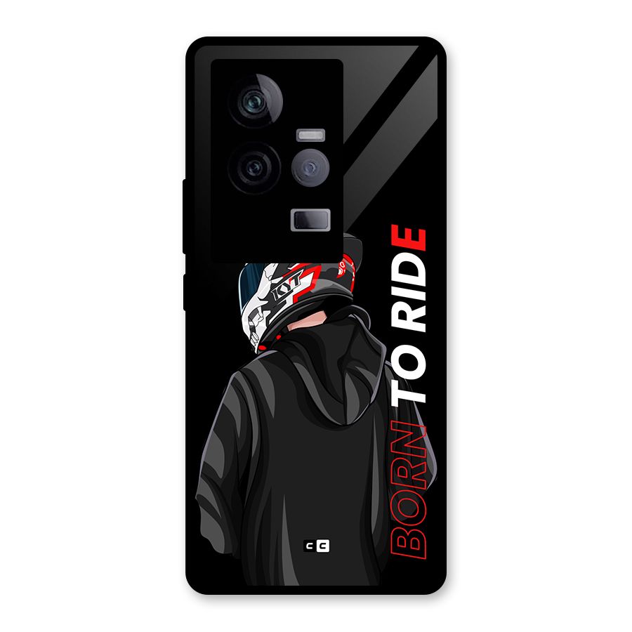 Born To Ride Glass Back Case for Vivo iQOO 11 5G