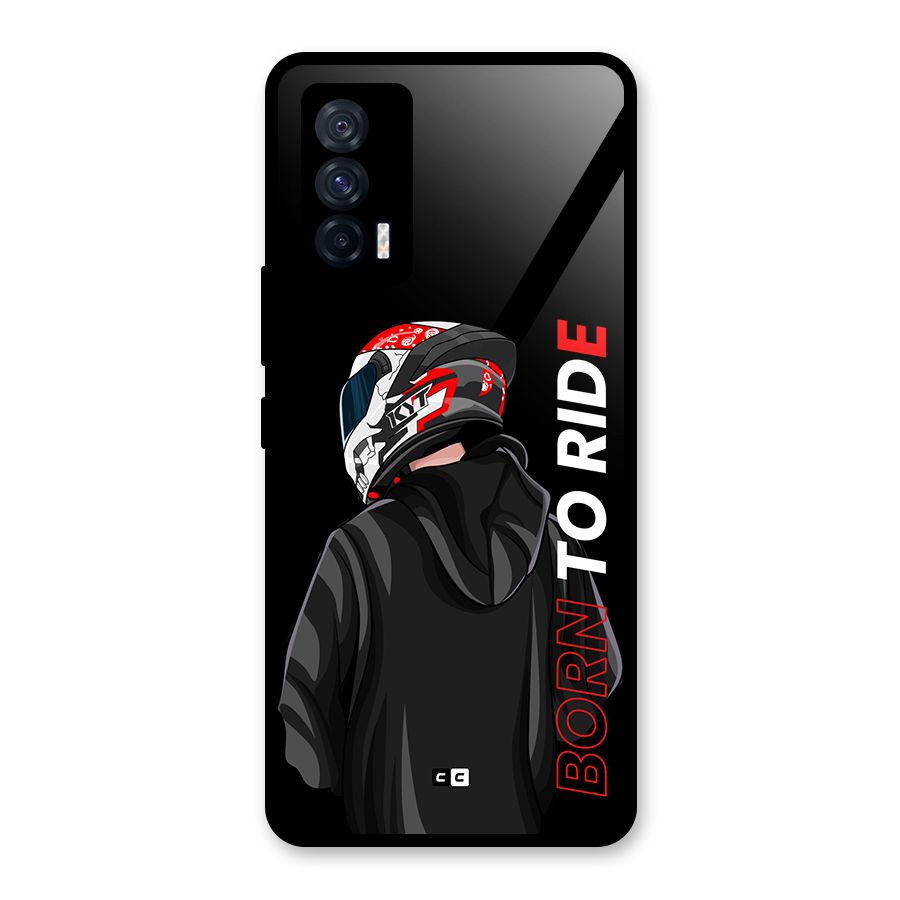 Born To Ride Glass Back Case for Vivo iQOO 7 5G