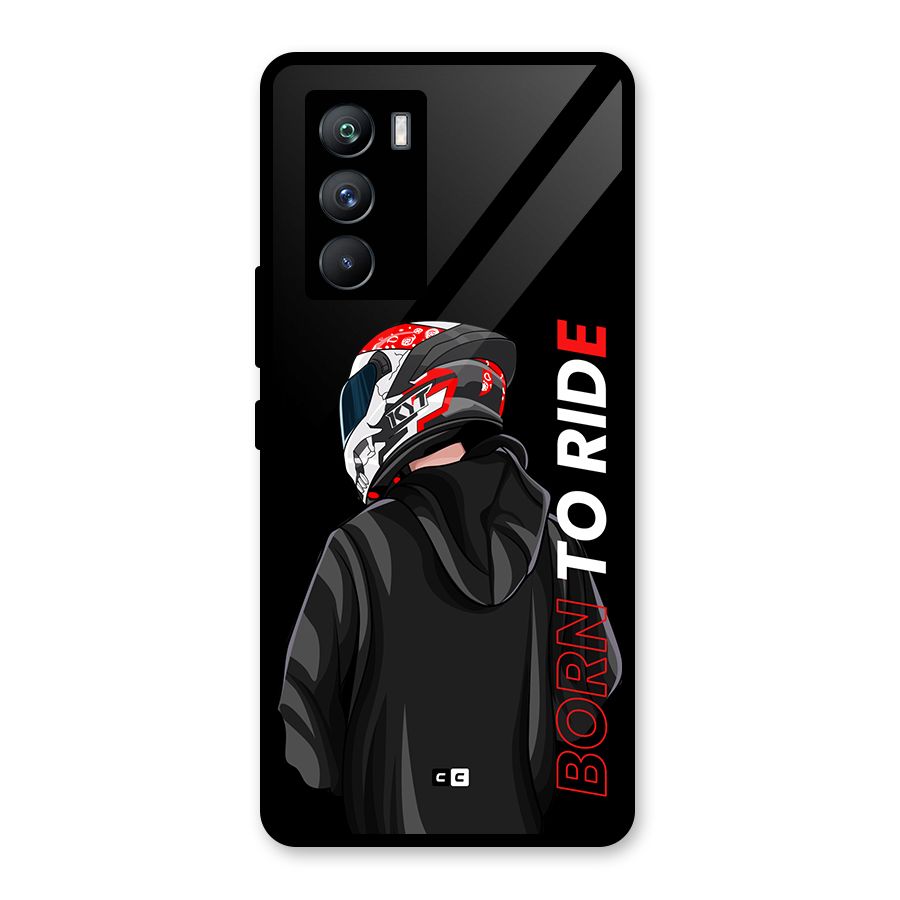 Born To Ride Glass Back Case for Vivo iQOO 9 SE