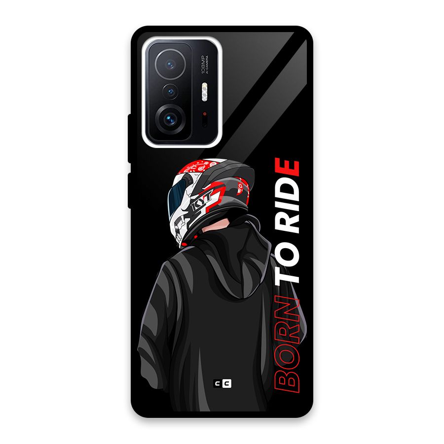 Born To Ride Glass Back Case for Xiaomi 11T Pro