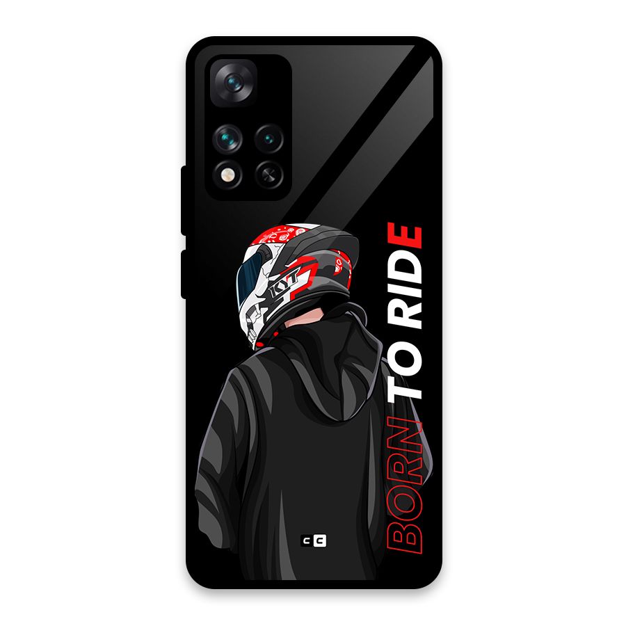Born To Ride Glass Back Case for Xiaomi 11i 5G