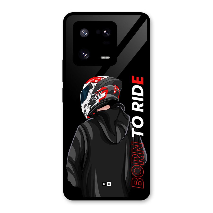 Born To Ride Glass Back Case for Xiaomi 13 Pro