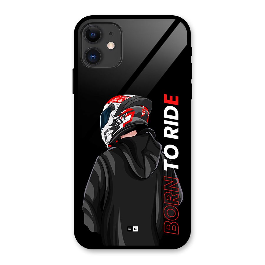 Born To Ride Glass Back Case for iPhone 11