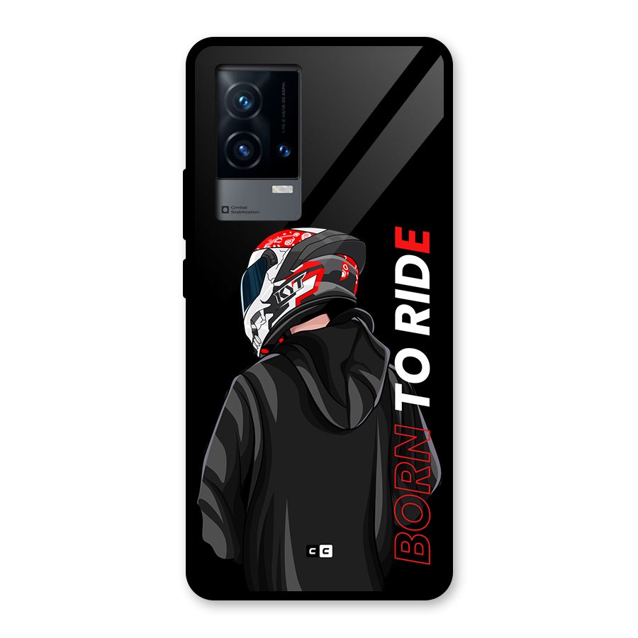 Born To Ride Glass Back Case for iQOO 9 5G
