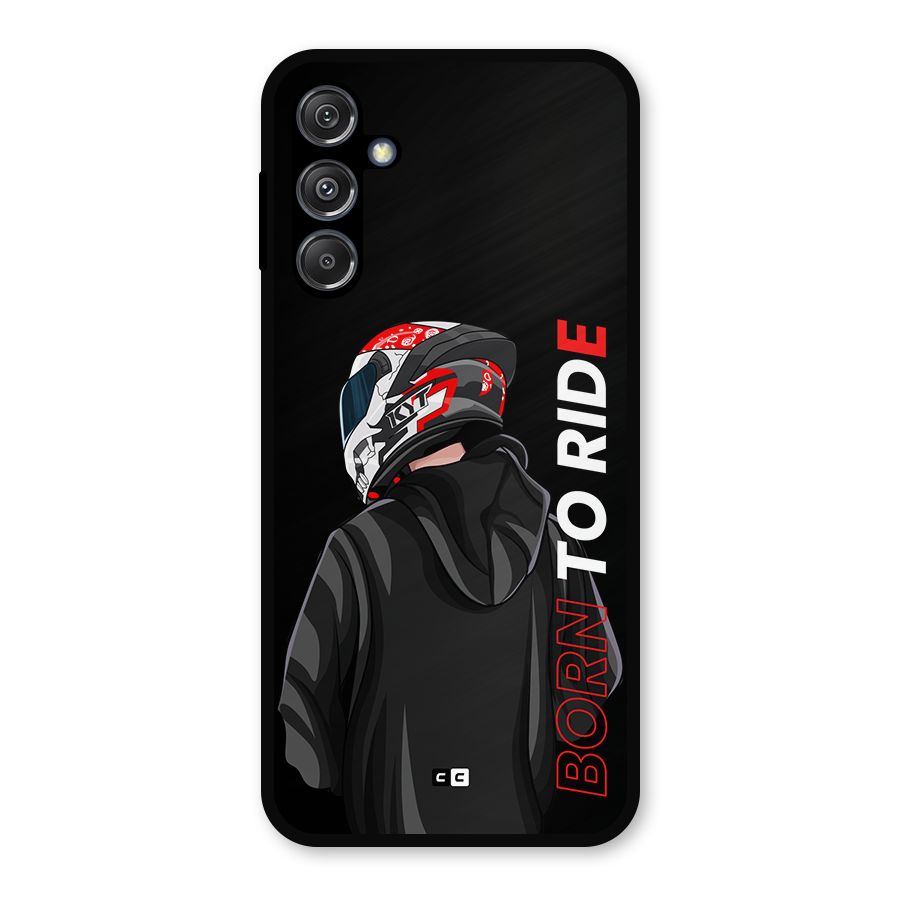 Born To Ride Metal Back Case for Galaxy M34 5G