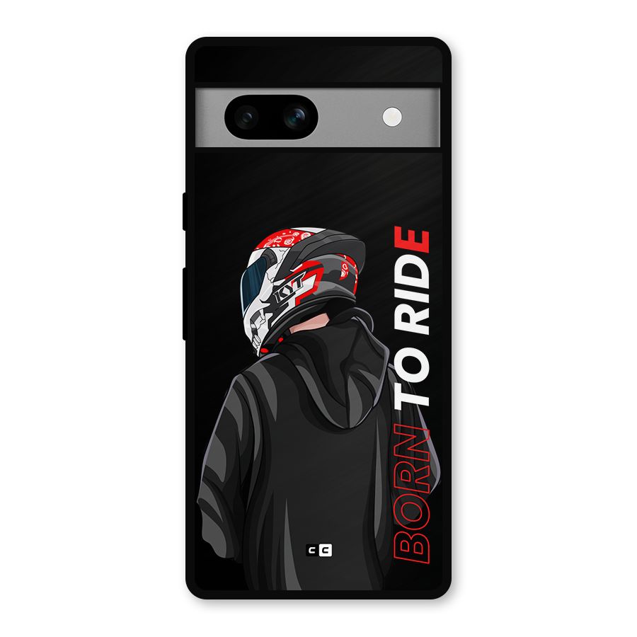Born To Ride Metal Back Case for Google Pixel 7a