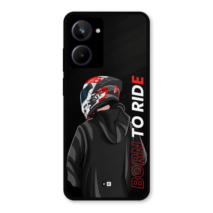 Born To Ride Metal Back Case for Realme 10