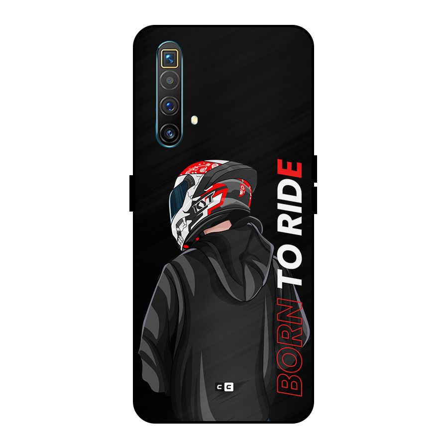 Born To Ride Metal Back Case for Realme X3